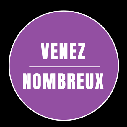 Venez nombreux